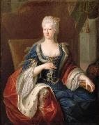 unknow artist Portrait de Marie Anne de Neubourg oil painting reproduction